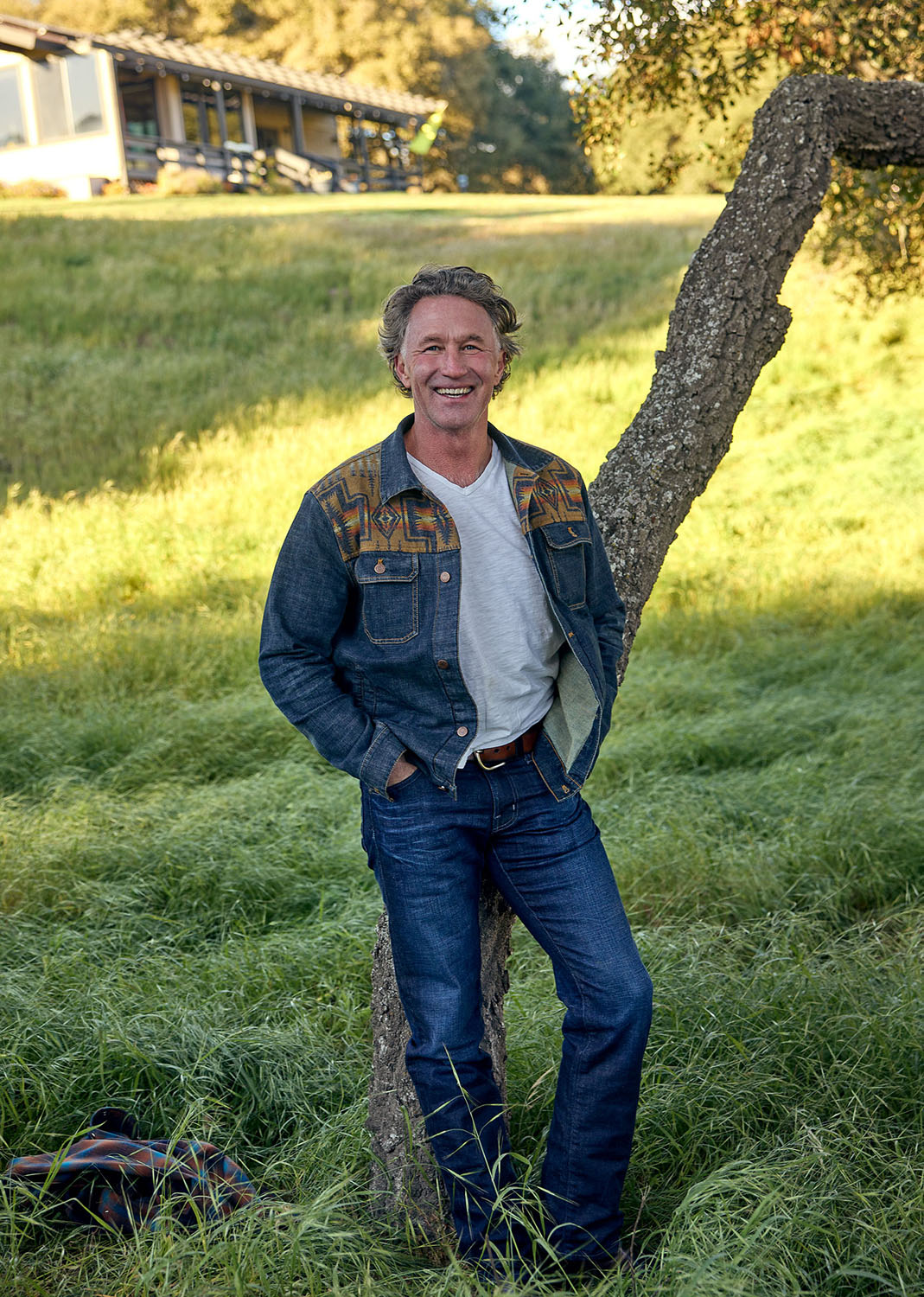 Stephen Mcghee at Home on the Range in Wine Country