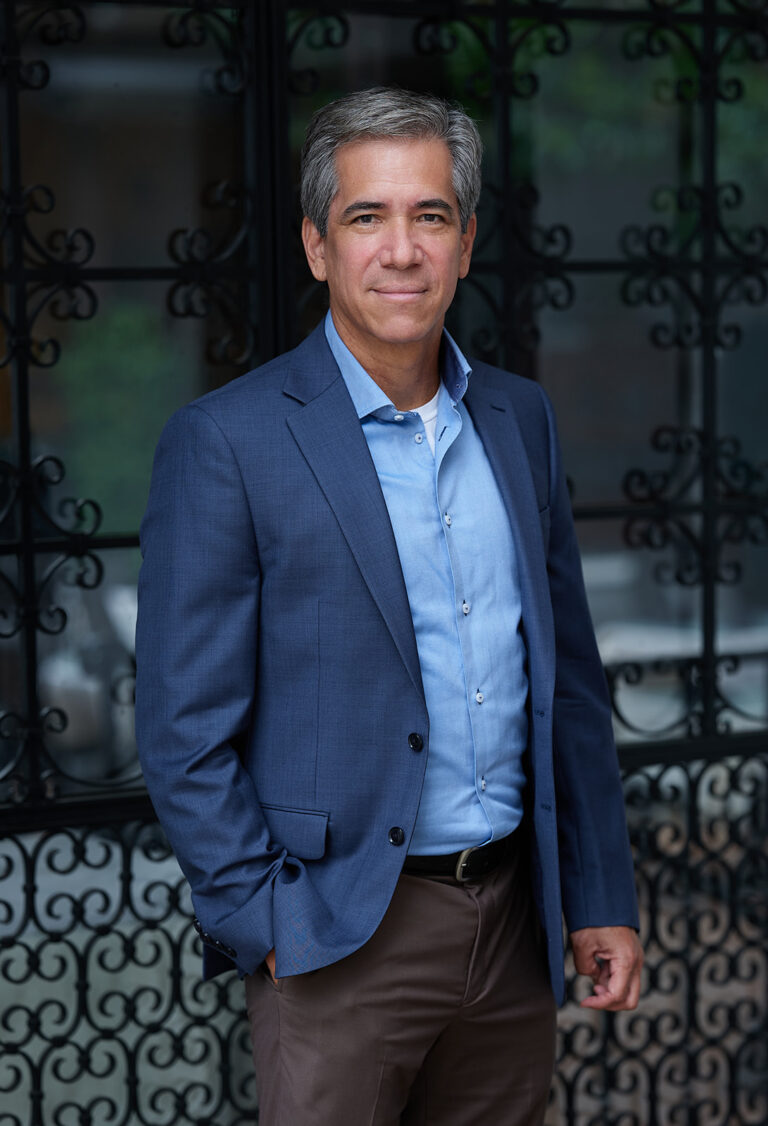 Executive portrait for college administrator