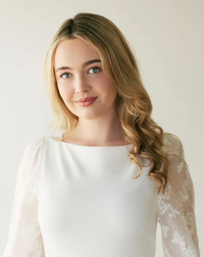 Acting headshot for college actor