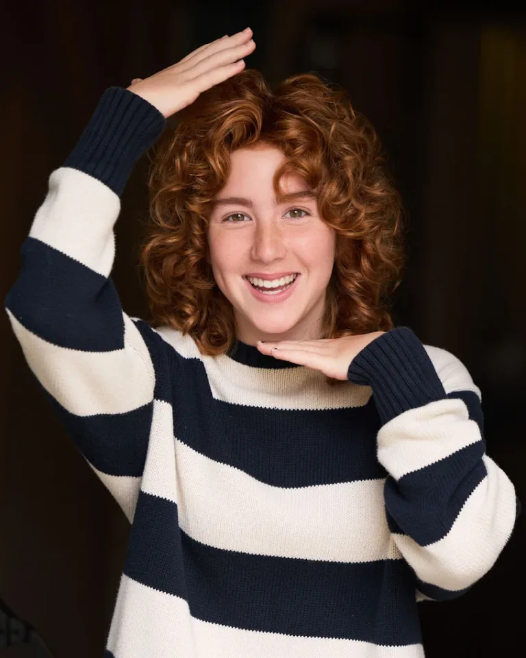 Student actor headshot